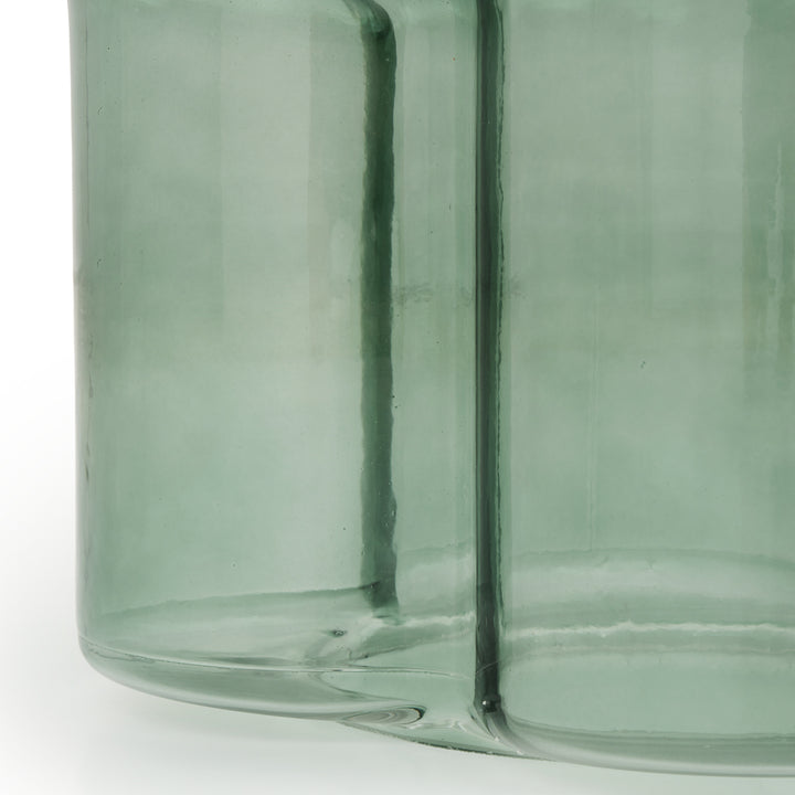 Eira Glass Coffee Table Aqua