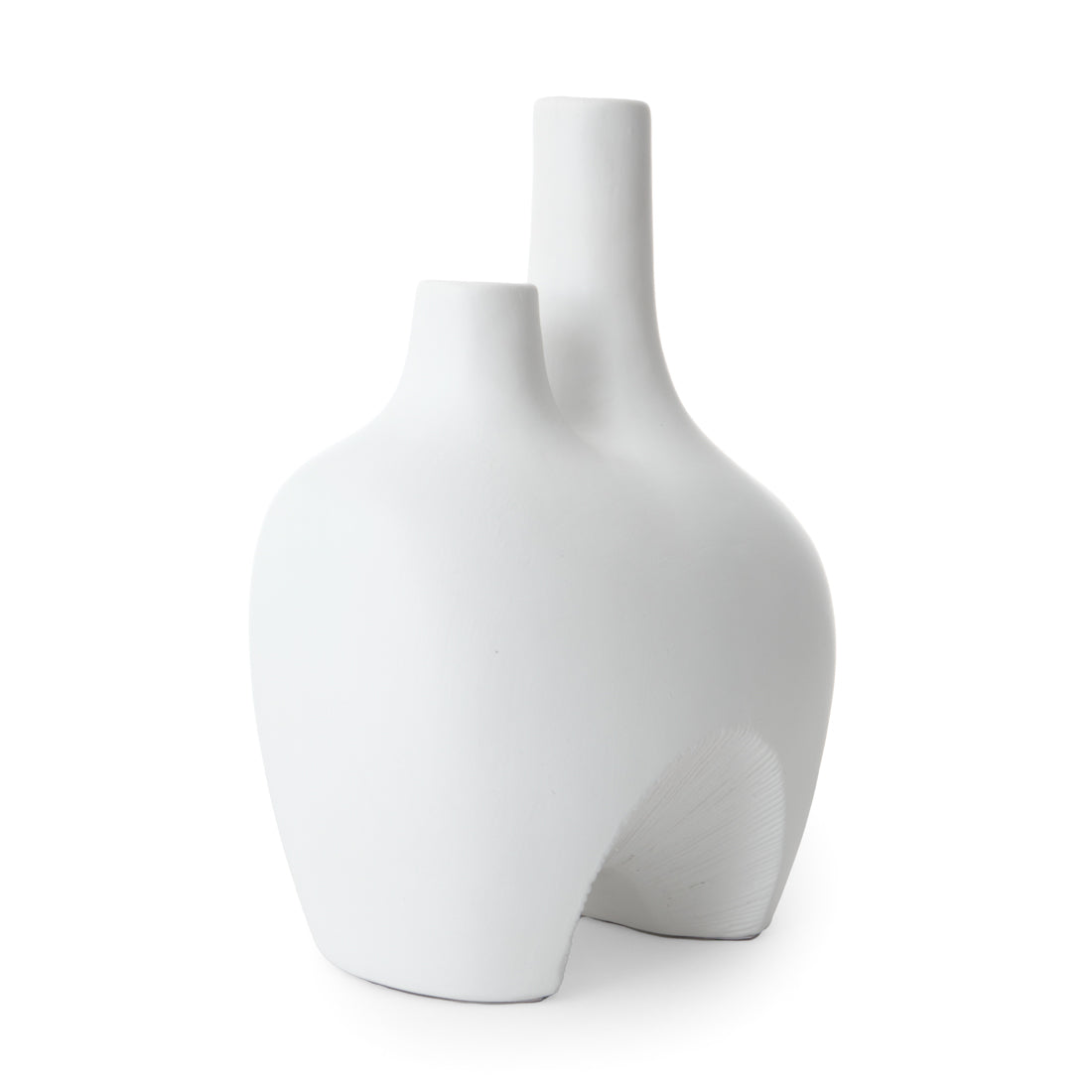 Saja Ceramic Vase Off White