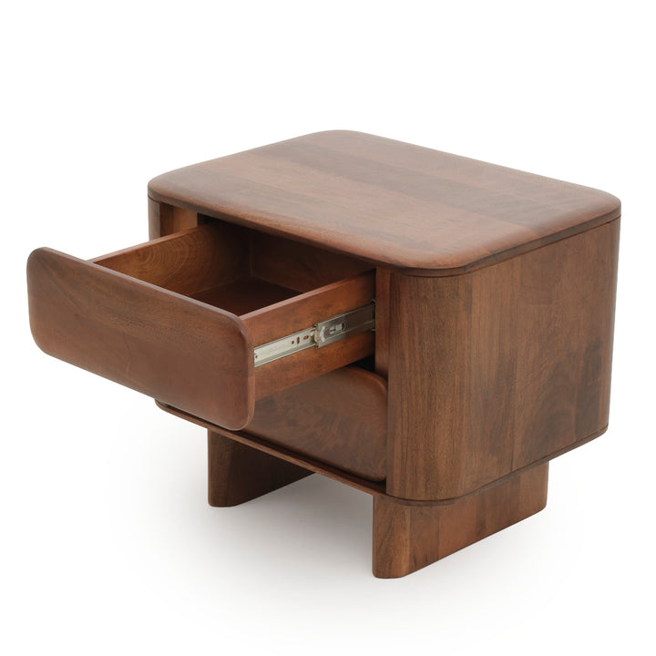 Nesta Nightstand Dark Brown