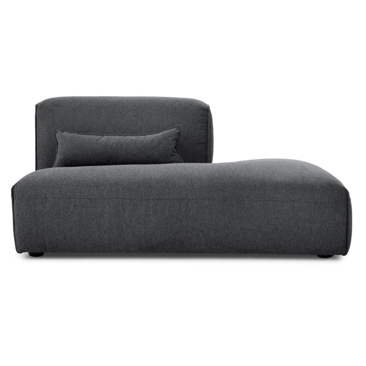 Ellemia Modular Chair W. Right Bumper Dark Grey