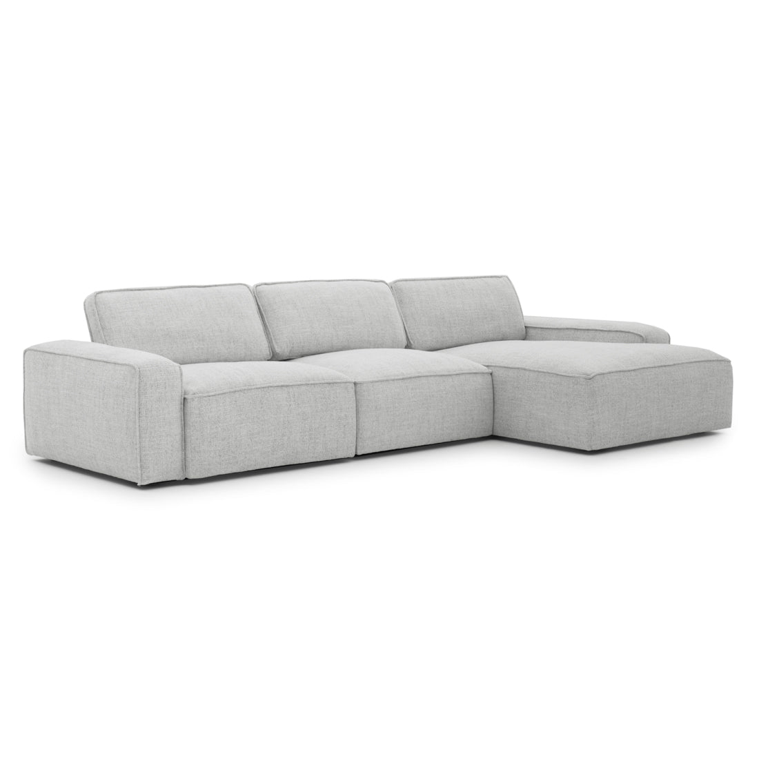 Nash Fabric Modular Set Light Grey