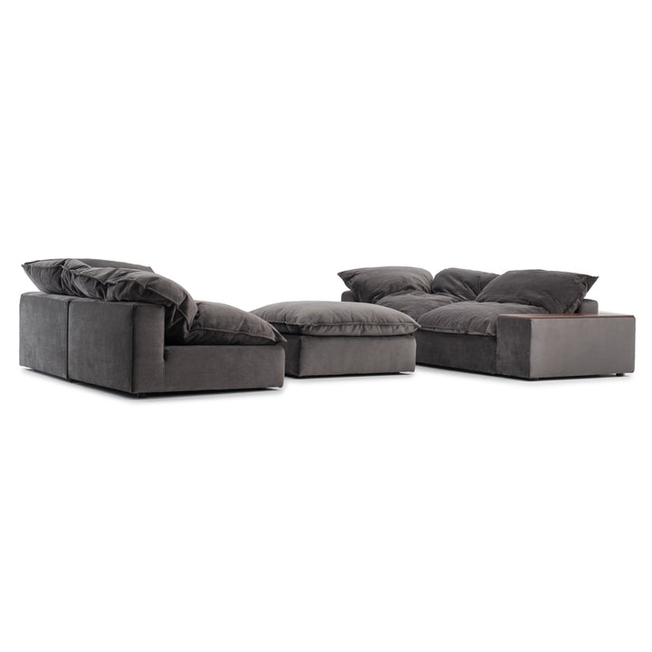 Nuage Fabric Modular Set Dark Grey
