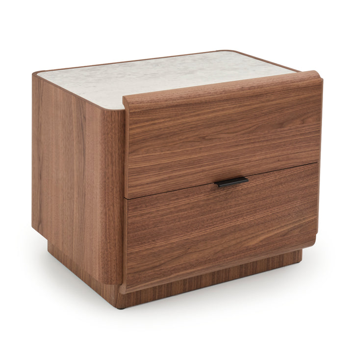 Evana Nightstand Dark Brown