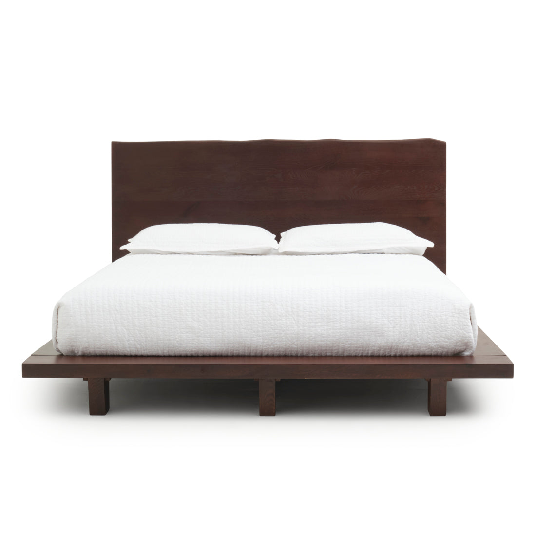 Noemi King Bed Dark Brown