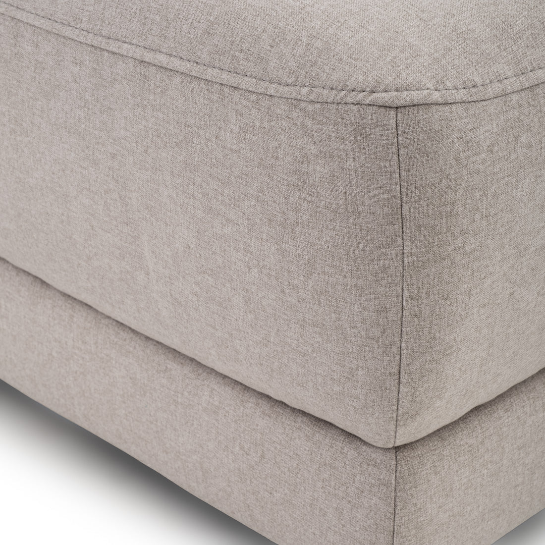 Nathan Modular Ottoman Light Grey