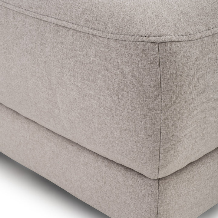 Nathan Modular Ottoman Light Grey