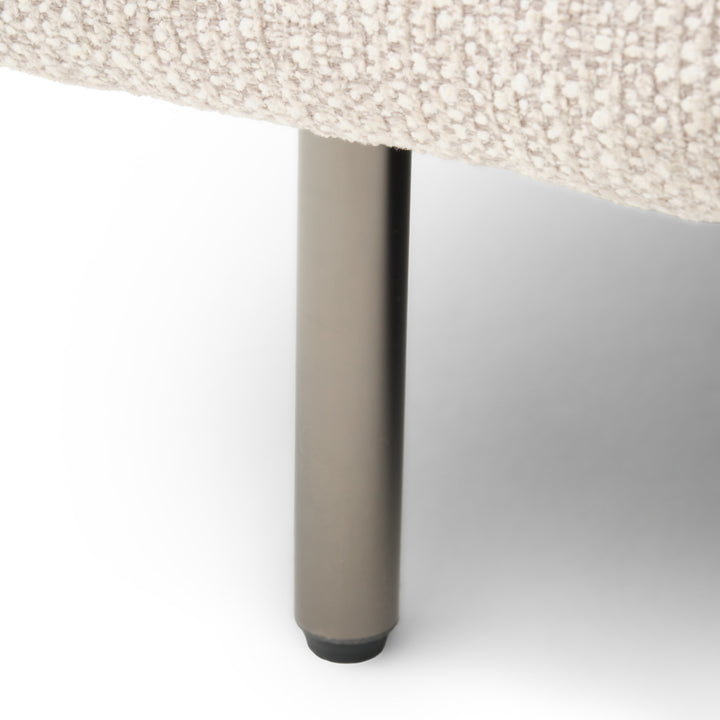 Elizabeth Modular Chair W. Left Table Beige
