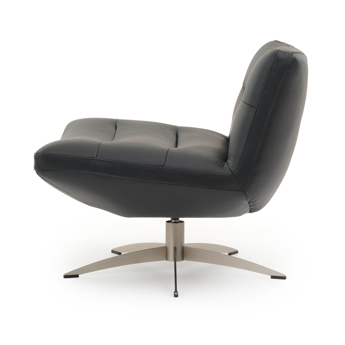 Windy Swivel Accent Chair Black