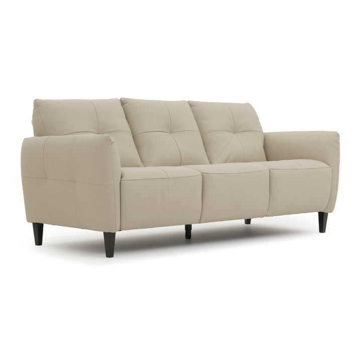 Wessa Leather Sofa Beige