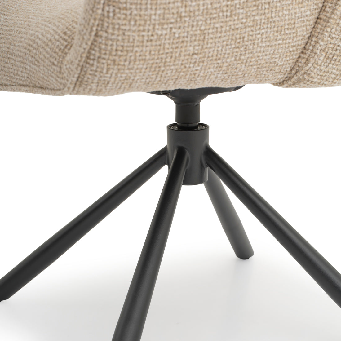 Effina Swivel Armchair Beige