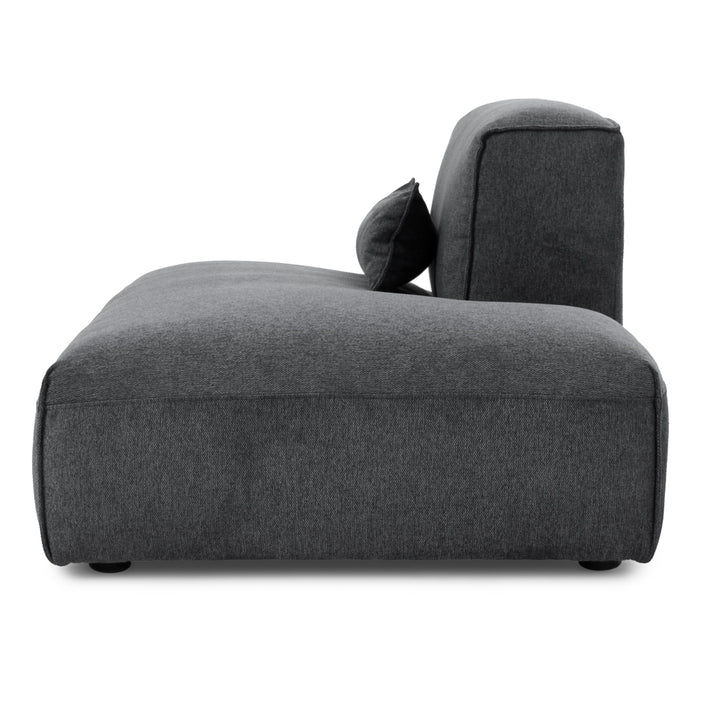 Ellemia Modular Chair W. Right Bumper Dark Grey