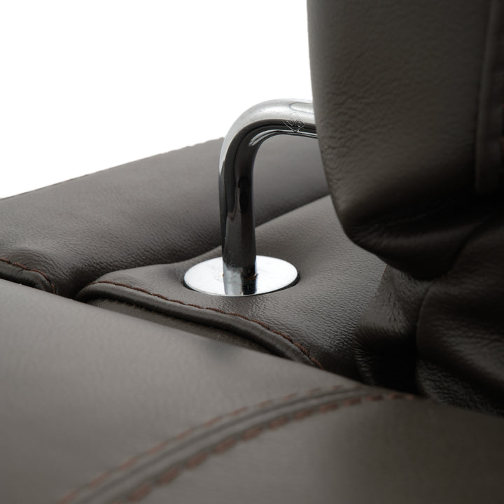 Wilnoir Reclining Accent Chair Dark Grey