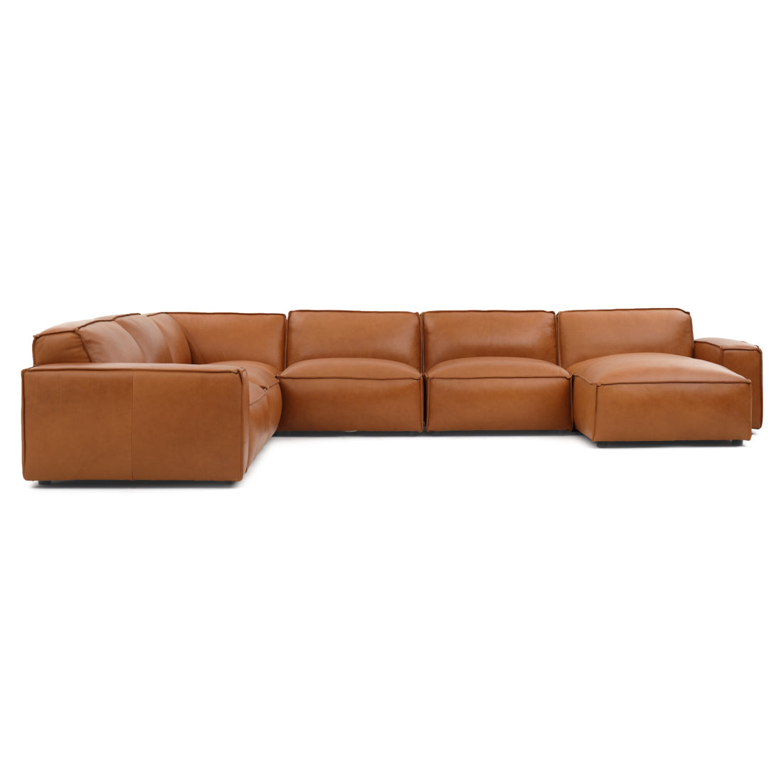 Nook Leather Modular Set Cognac