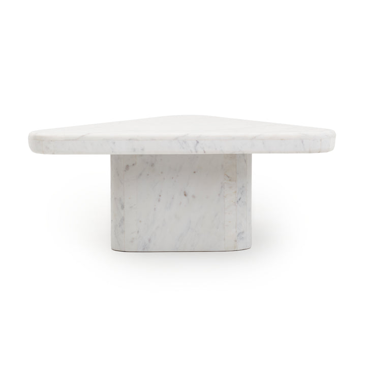 Wamika Marble Coffee Table White