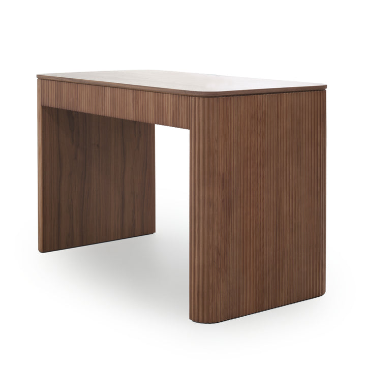 Evany Desk Dark Brown