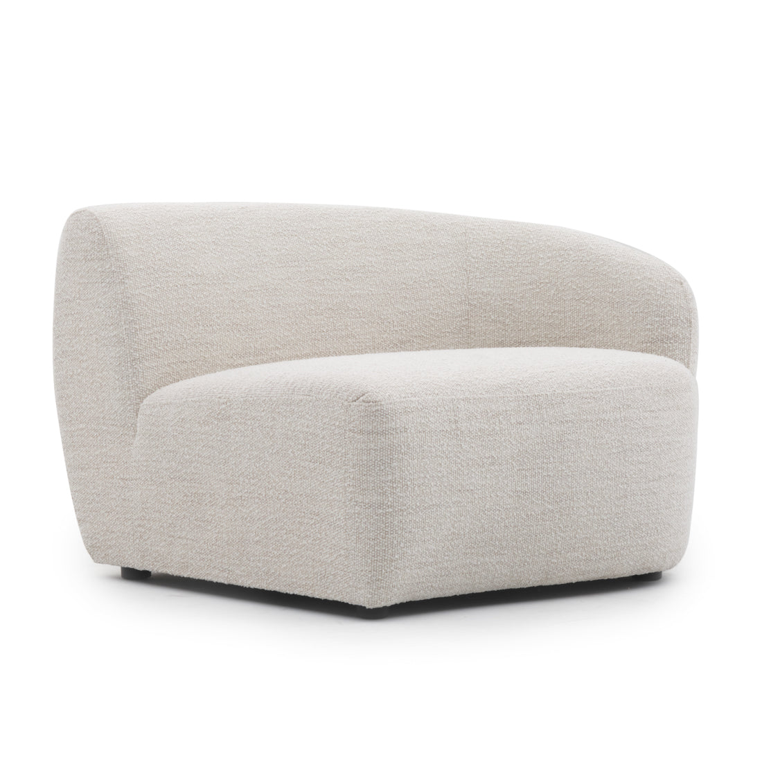 Sorena Modular Right Chair Off White