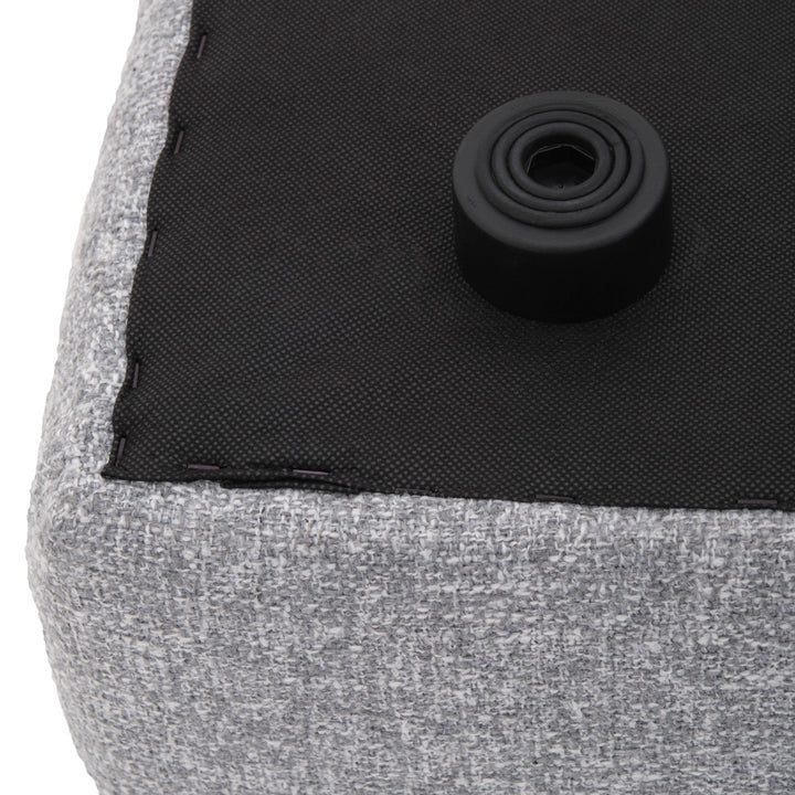 Nash Modular Right Chair Dark Grey