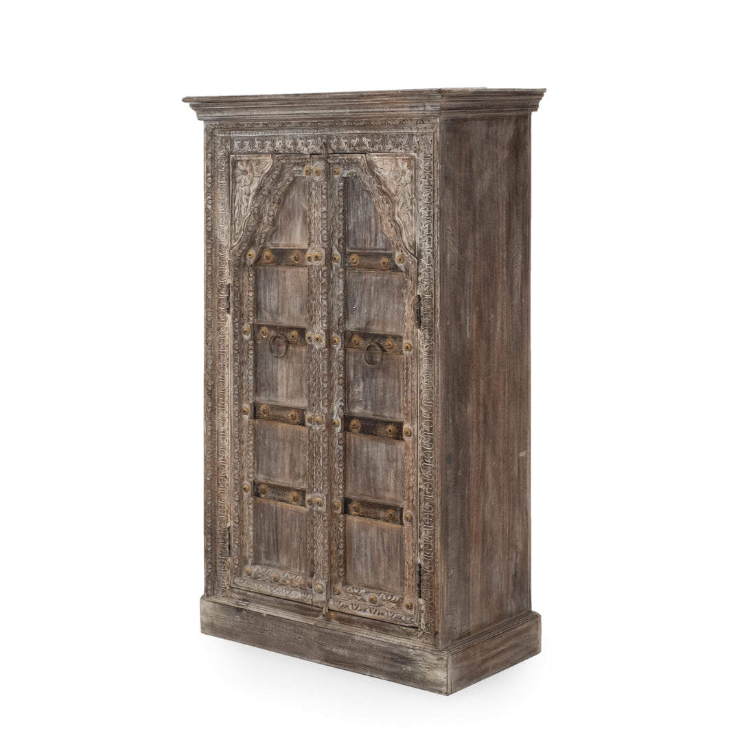 Indira Armoire Light Brown