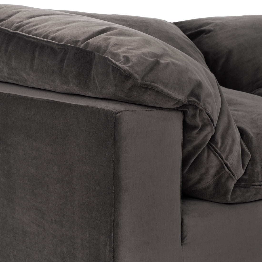 Nuage Fabric Modular Set Dark Grey