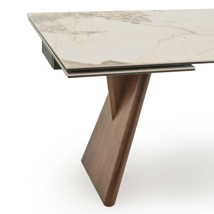 Emmeline Extendable Dining Table Beige