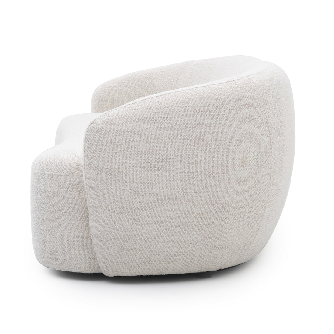 Sorena Fabric Loveseat Off White