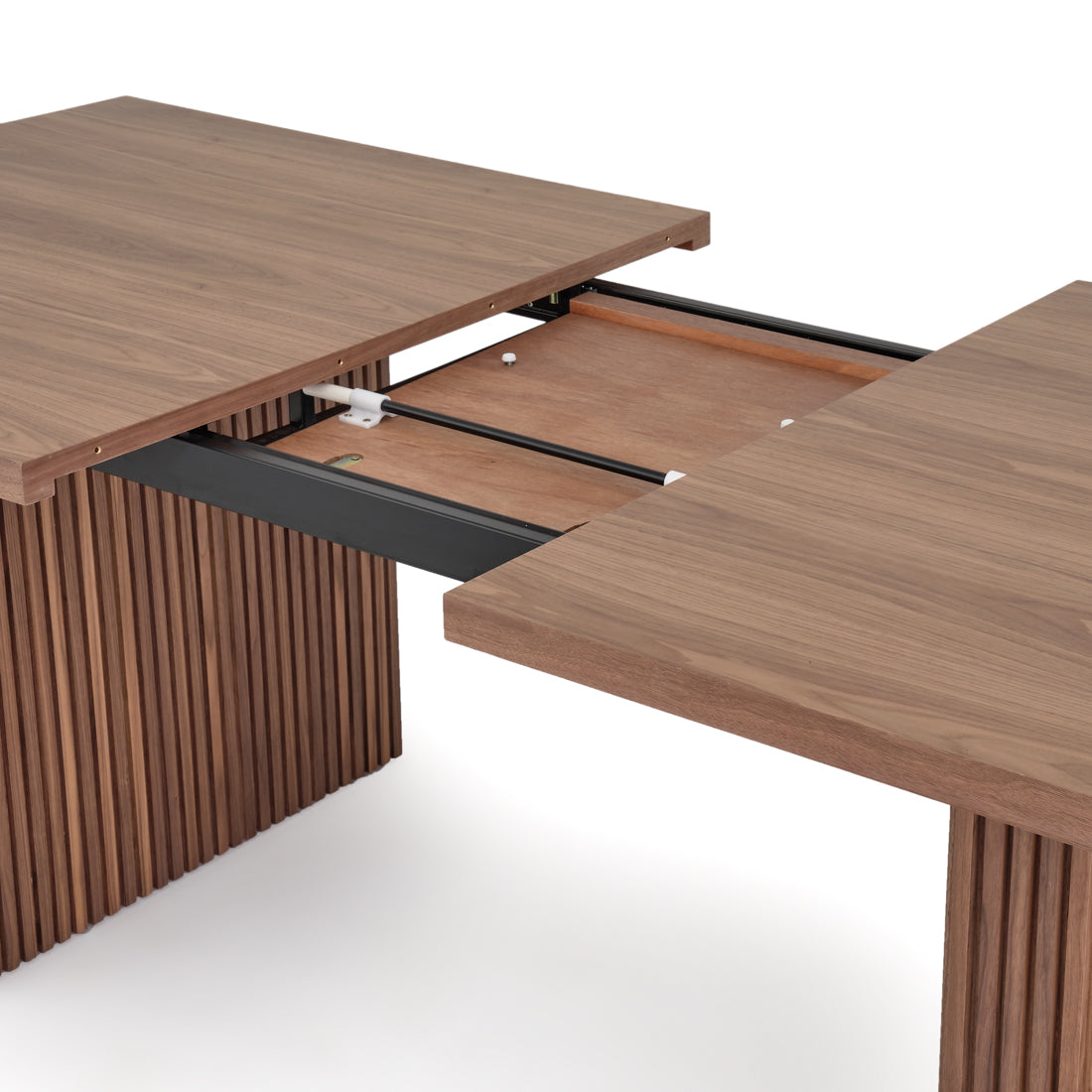 Emory Extendable Dining Table Dark Brown