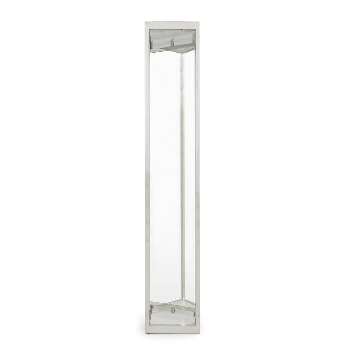 Warli Floor Mirror White