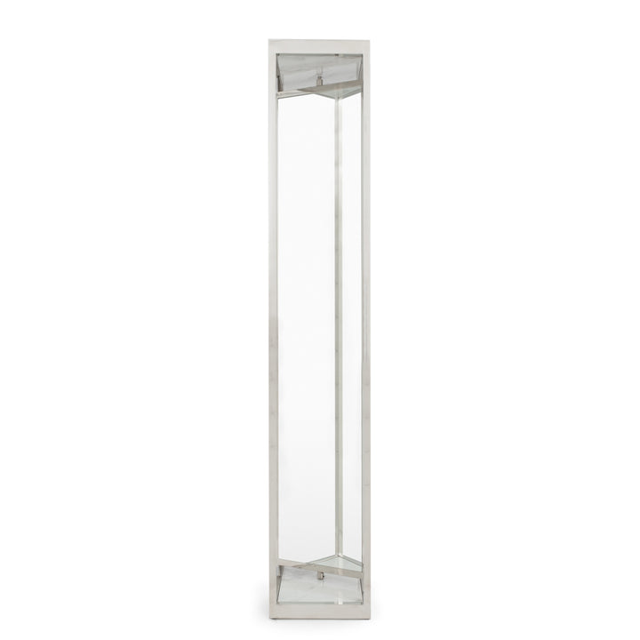 Warli Floor Mirror White