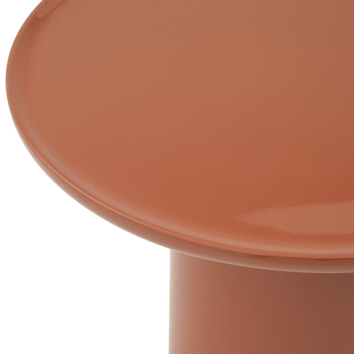 Ekanshi End Table Orange