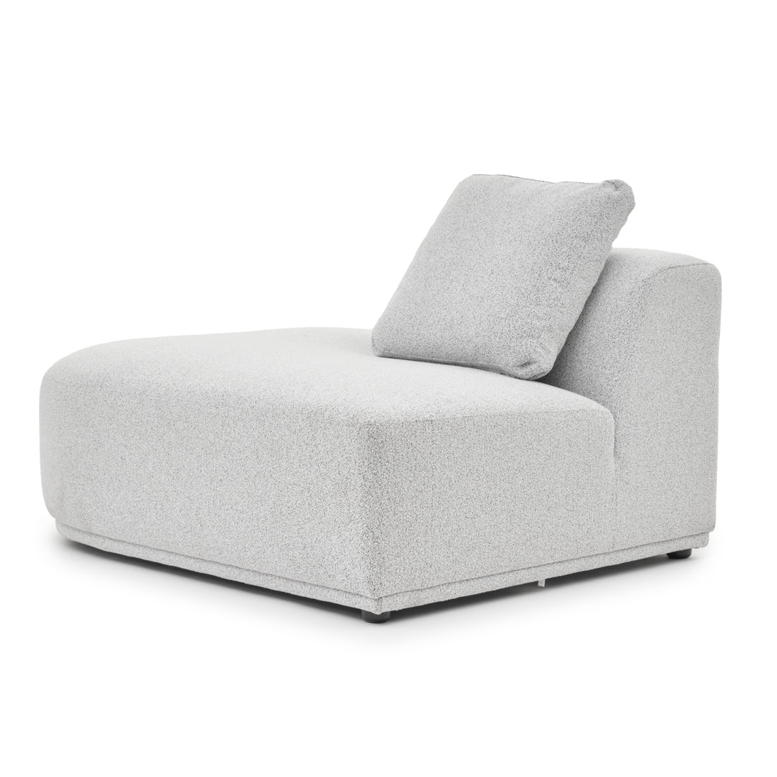 Willowdale Modular Chair W. Left Bumper Light Grey