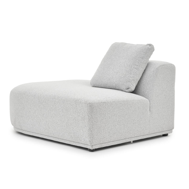 Willowdale Modular Chair W. Left Bumper Light Grey