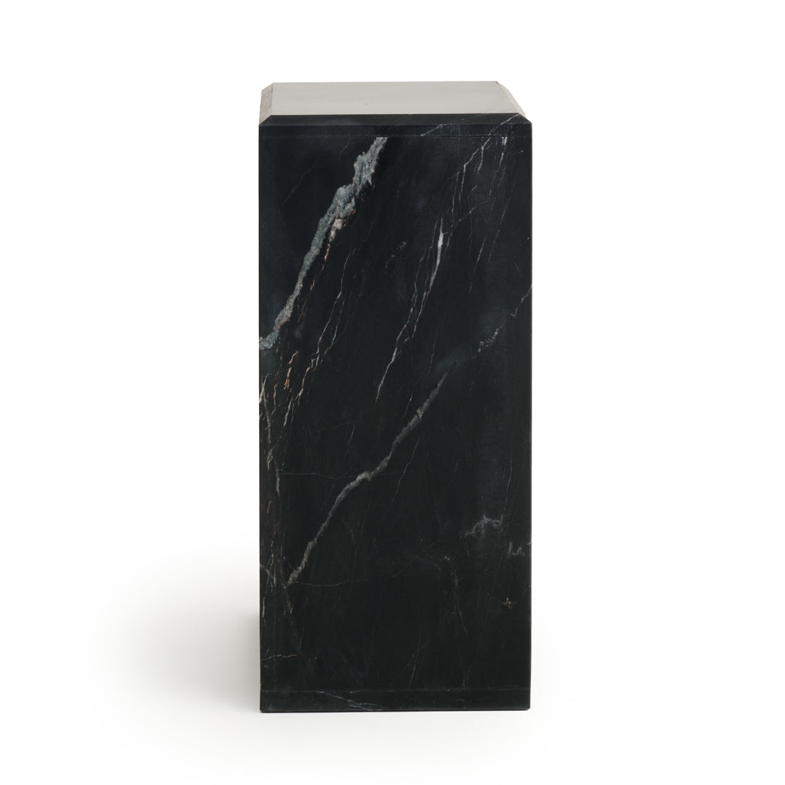 Neville Marble Accent Table Black