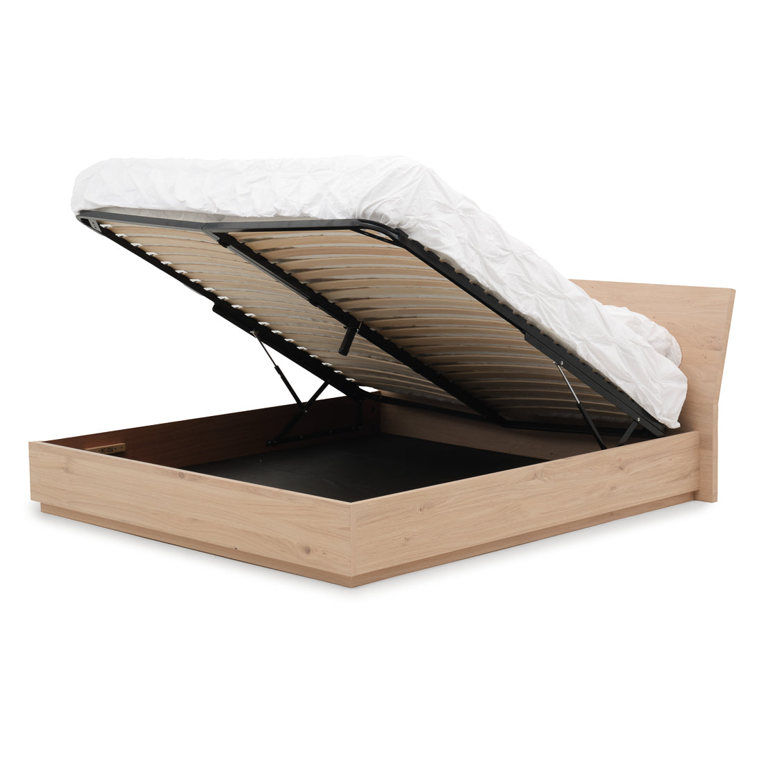 Elaina King Bed Light Brown