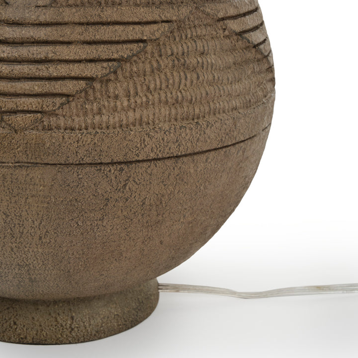 Nalea Table Lamp Light Brown