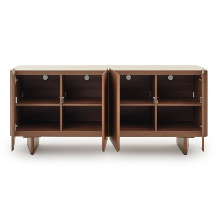 Navani Wood Sideboard Light Brown