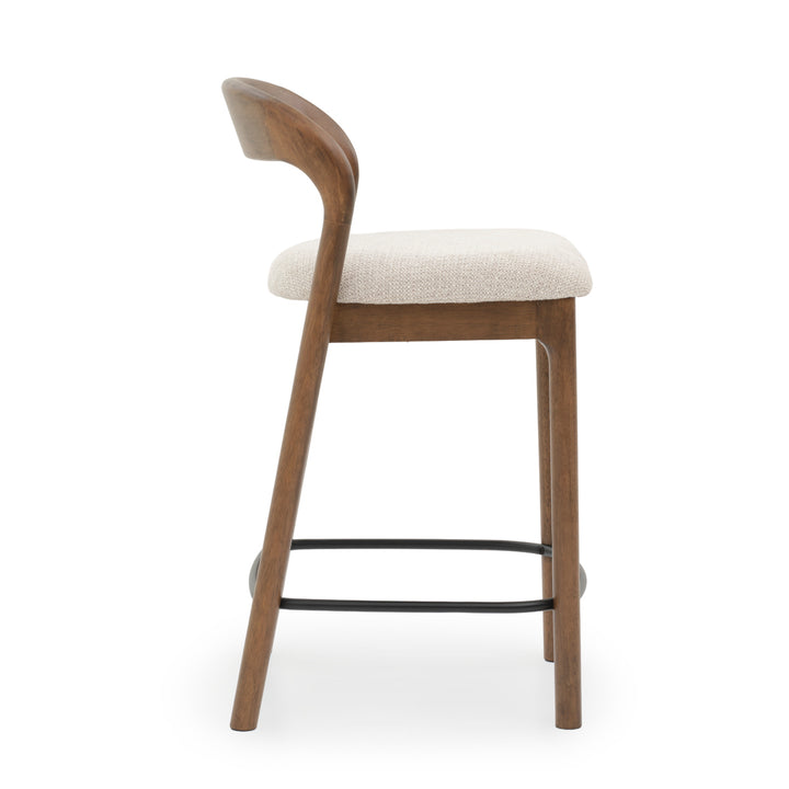 Nura Counter Stool Light Grey