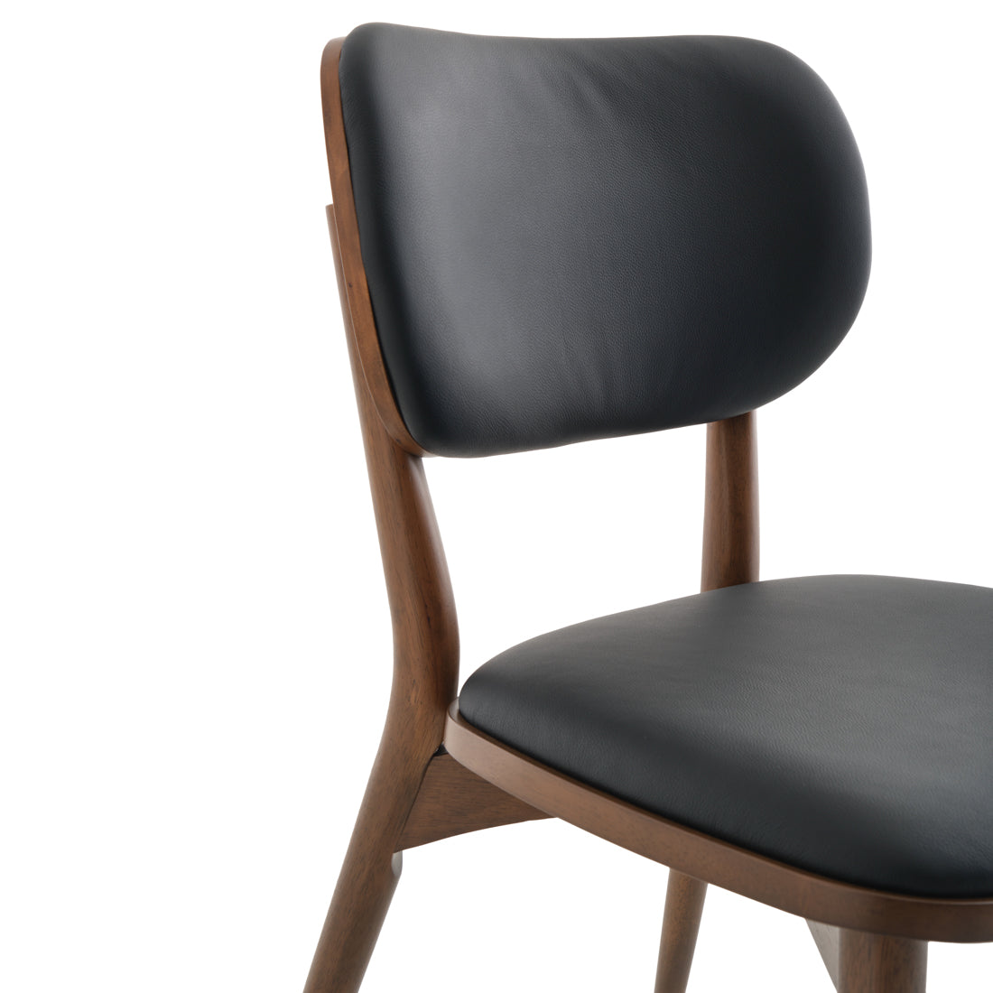 Elinor Leather Chair Dark Brown