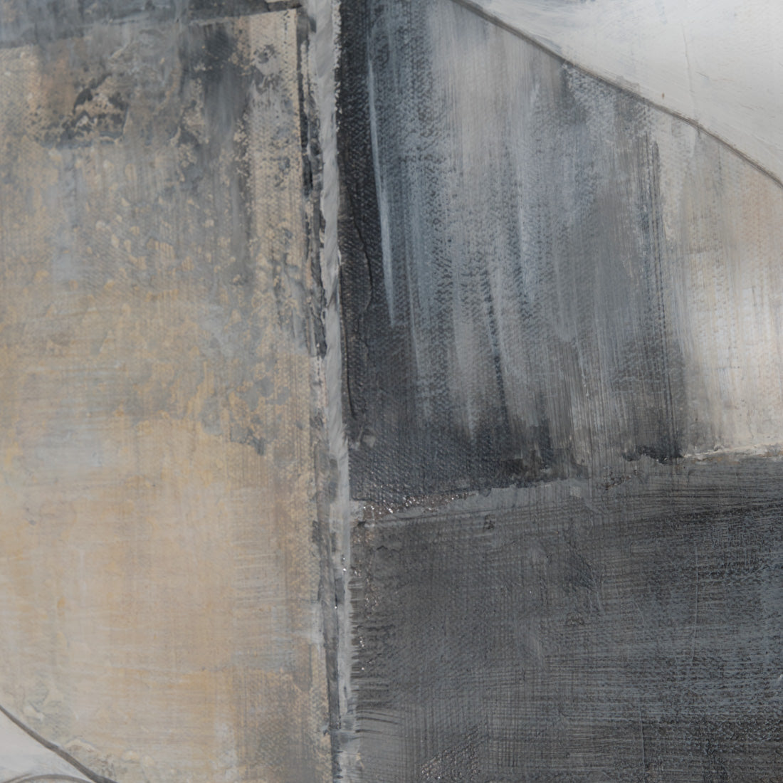 Nacama Painting on Canvas Light Grey