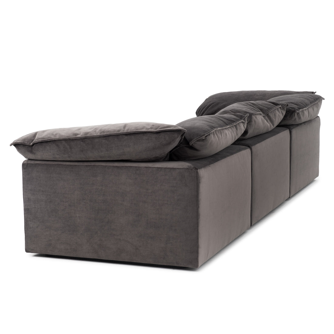 Nuage Fabric Modular Sofa Dark Grey
