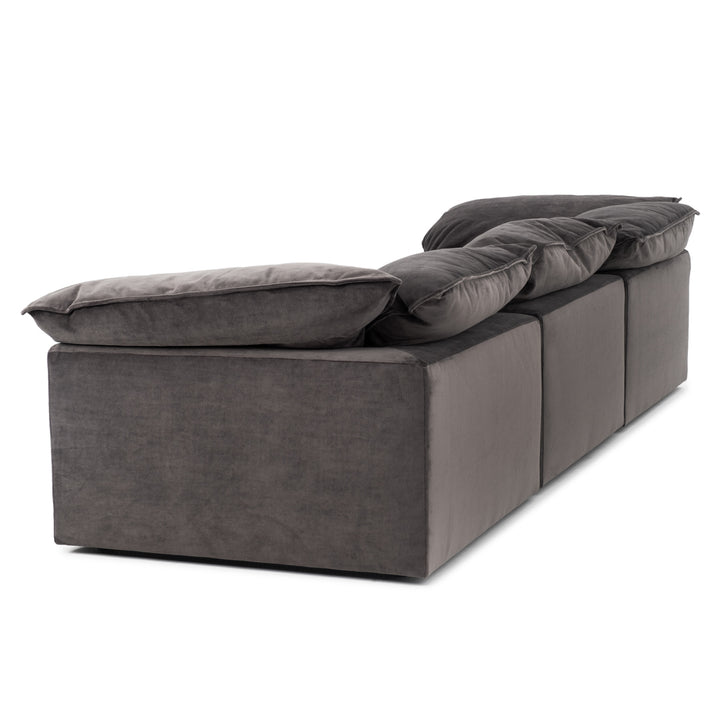 Nuage Fabric Modular Sofa Dark Grey