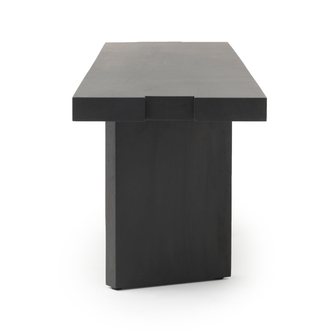Shayla Wood Bench Black