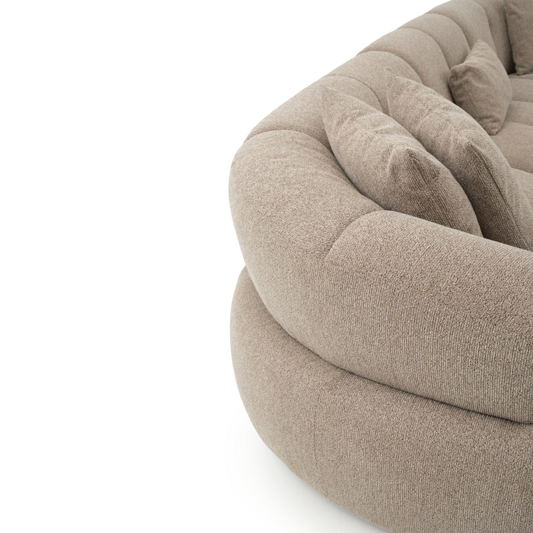 Edwina Fabric Modular Set Taupe