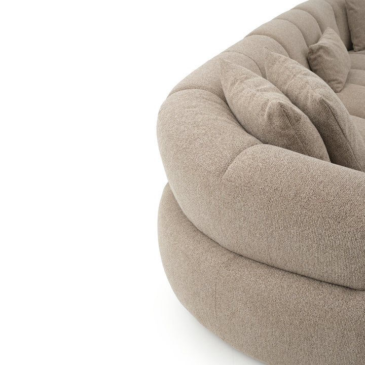 Edwina Fabric Modular Set Taupe