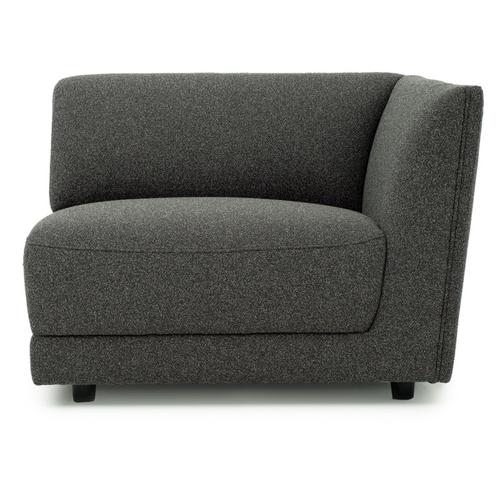Nathan Modular Right Chair Dark Grey