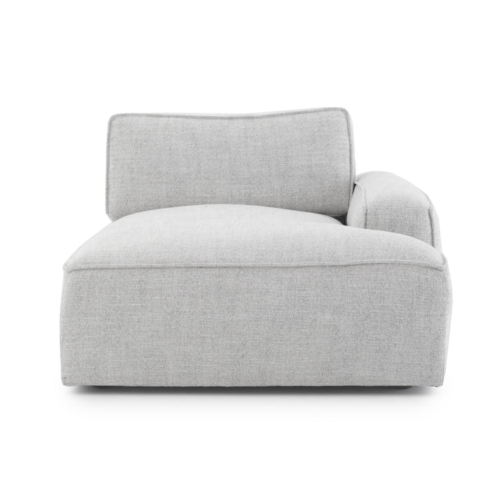 Nash Modular Right Chaise Light Grey