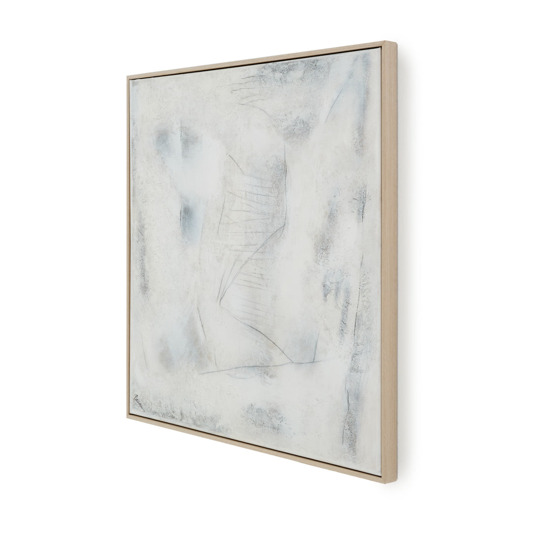 Nabadi Painting on Canvas Off White