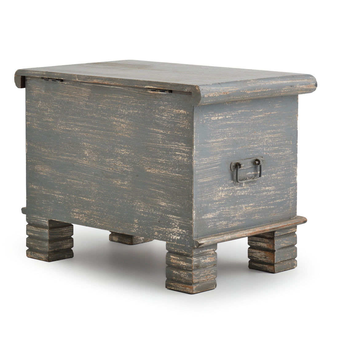 Navya Wood Accent Table Light Grey