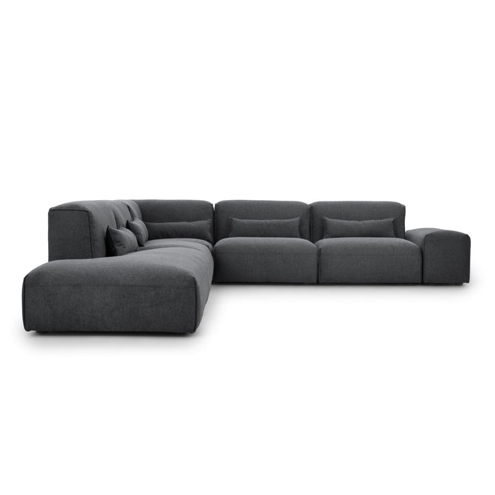 Ellemia Fabric Modular Set Dark Grey