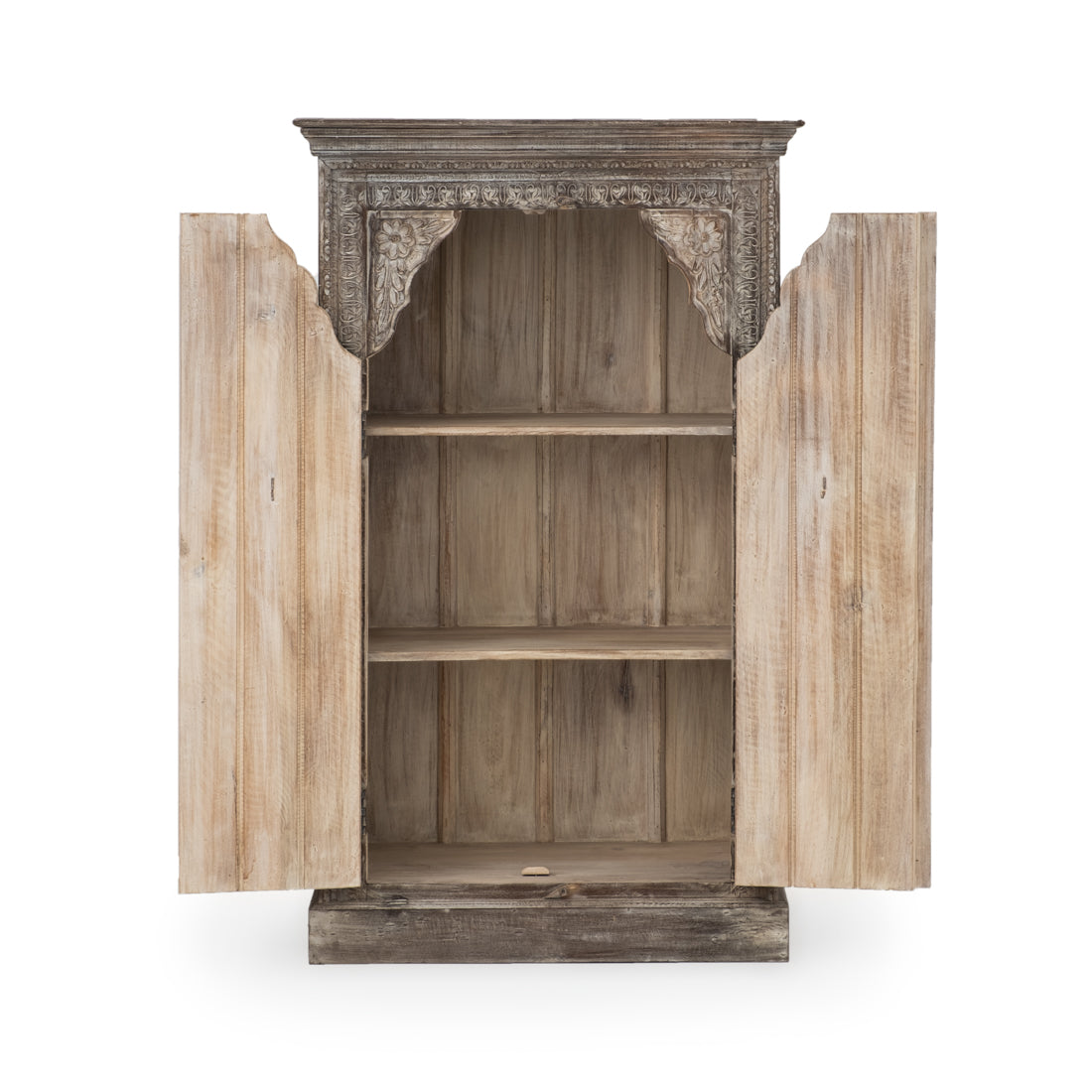Indira Armoire Light Brown