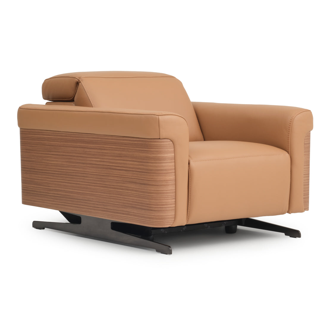 Walida Reclining Accent Chair Cognac